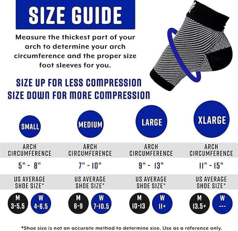 FlexAdapt Plantar Fasciitis Compression Socks - 1 Pair for Achilles Tendonitis Relief, Foot Swelling, Gray, Small