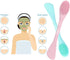 MSQ Silicone Face Mask Brush, 2 Pack Soft Facial Cleansing Scrubber for Skincare