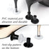 High Heel Protectors, 8 Pairs Heel Stoppers & Repair Caps, 4 Sizes Shoe Heel Cover for Women, Perfect for Weddings,