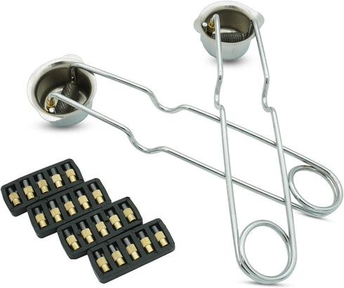 GUTIMORE 2PC Single Flint Striker Flint Spark Lighter with 20 Extra Flint Replacements for Welding