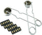 GUTIMORE 2PC Single Flint Striker Flint Spark Lighter with 20 Extra Flint Replacements for Welding