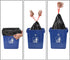 5 Gallon Bathroom Trash Bags with Drawstring, 104 Counts, Small Drawstring Garbage Bags, Black