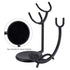 SANWA Grooming Shaving Kit for Men, Strong Razor and Brush Stand with Stainless Steel Shaving Soap Bowl