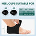 Plantar Fasciitis Gel Heel Protectors, Welnove Heel Cups for Pain Relief, Cushion Inserts for Achilles Tendonitis