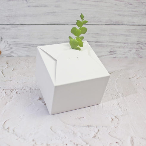 WEWILUCK Small White Gift Box, 10 PCS Pretty Favor Boxes with Lids for Wedding, Birthday, Party, Holiday