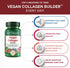 Vegan Collagen Builder - Organic Whole Foods Fruits + Veg, Silica, Lutein, Vitamin C, Biotin