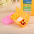 Vini 7 3 1PCS) Medicine Organizer with Small Pill Organizers Times a Day Large Stackable Pill Dispenser for Supplement