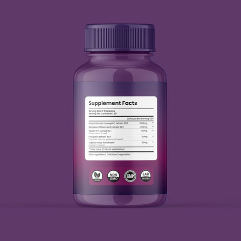 VaJayPlay 60 Count Feminine Wellness & Hydration Support Womens Balance & Comfort Capsules, Supports Moisture & Daily