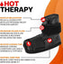 Hot/Cold Gel Wrap for Foot & Ankle Pain Relief - Compression Ankle Ice Pack Wrap, Large