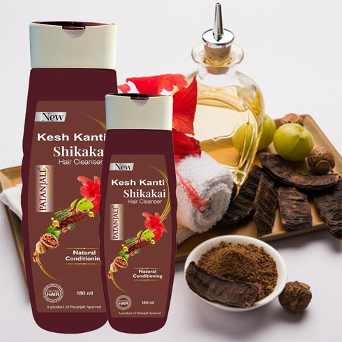 Patanjali Kesh Kanti Shikakai Hair Cleanser - 200ml / 6.8 fl oz