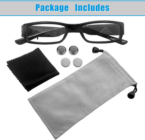 Led Readers for Men Women, Reading Glasses with Light, Magnifying Glasses for Nighttime Reader