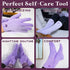 Moisturizing Socks and Gloves Set | Purple Fuzzy Socks & Gloves with Aloe and Vitamin E for Women
