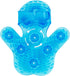 Glove Massager Palm Shaped Hand Massage Manual with 9 360-Degree Roller Balls, Blue