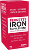 Ferretts Iron Supplement - High Potency 106 mg Elemental Iron, 60 Tablets
