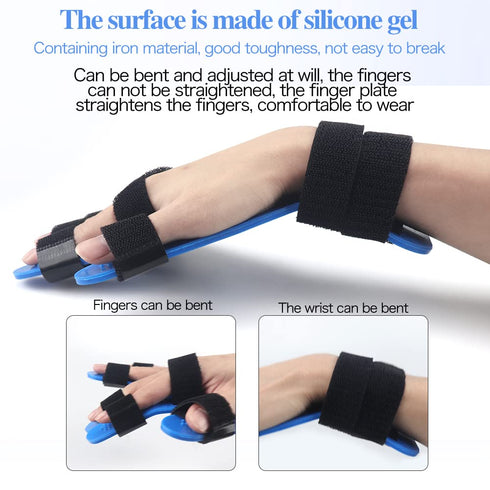 Hand Wrist Orthosis Separate - Breathable Finger Splint for Therapy and Finger Training Device