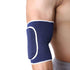 Workouty 1 Pair Compression Elbow Pads - Arm Brace Support Fitness Protector for Volleyball Basketball (Blue)