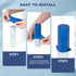Leak Locks Silicone Travel Covers, Elastic Sleeves for Leak Proofing Travel Size Container for Shampoo & Skincare