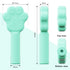 Aligner Chewies for Invisalign, 8-Pack Cat Claws Style Silicone Munchies for Braces, Aligners, Retainers (Mint, Taro,