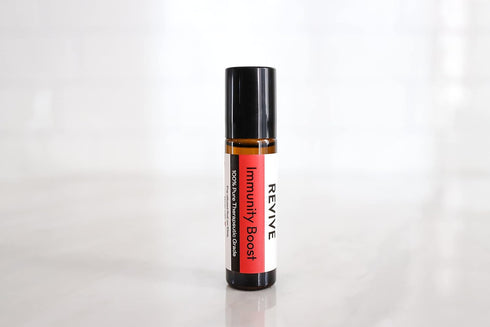 Immunity 100% Boost Roll-On by Revive Essential Oils - Pure Therapeutic Grade, for Diffuser, Humidifier, Massage