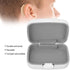 Waterproof Hearing Aid Case, Portable Hard Storage Box Organizer for Sound Amplifier, Drop Resistant