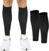 Vive Calf Compression Sleeve for Men & Women 20-30mmHg (1 Pair) - Footless Calf Support Socks for Pain Relief