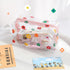 Clear Flower Makeup Bags, Transparent Floral Cosmetic Bag, Waterproof Toiletry Storage Pouch for Women
