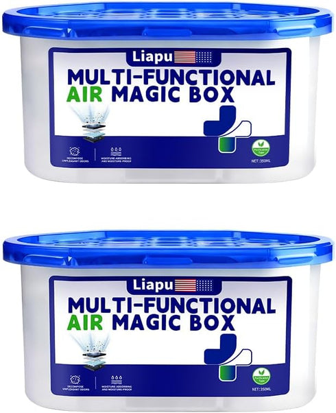Liapu Wupu Multi-Functional Dust-Catching Wonder Box Dust and odour removal Physical adsorption technology