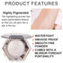 Pearl White Shimmer Glitter Highlighter, Silver Face Highlighter, Makeup Illuminator for Contour