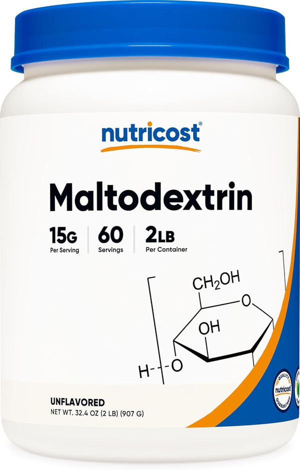 Nutricost Maltodextrin Powder, 2LBS, Gluten Free, Non-GMO