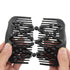 Yeshan Magic Hair Side Combs for Women - Wood Beaded Stretch Double Clips Bun Maker Accessories, Pack of 6