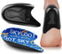 Skyfoot Heel Cups for Achilles Tendonitis, Heel Bone Spurs, Orthotic Inserts for Heel Pain Relief for Women and Men