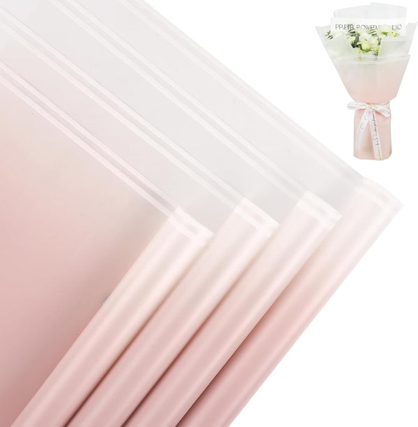 NESCCI 20 Sheet Waterproof Flower Wrapping Paper, Floral Bouquet Packaging Paper for Wedding Gift DIY