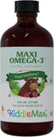 Maxi Omega-3 for Kids - 8 fl oz Omega 3 Fish Oil Liquid with DHA & EPA Fatty Acids, Natural Fruity Burst Flavor