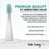 Ayurvedic Quick Sonic Toothbrush Head Replacement for Adults, DailyClean Toothbrush, 2 Count