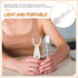 Reusable Dental Floss Holder for Adults: Portable Teeth Clean Flosser Handle Tool, Ergonomic Oral Care Rack for Waxed