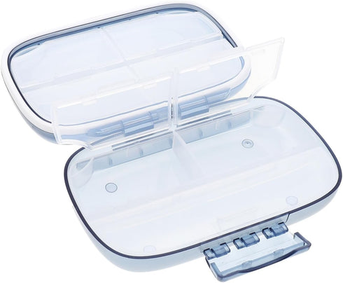 MAGICLULU Portable Case Pill Organizer Medicine Dispenser Pill Box for Purse Multi-Grid
