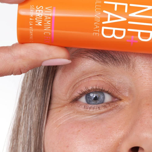 Nip + Fab Vitamin C Fix Serum for Face with Carrot Oil & Acai Berry Extract, 1.7 Fl Oz