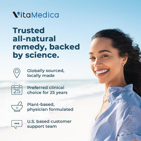 VitaMedica Arnica Montana 200C Rapid Dissolve Tablets - Natural Pain, Bruising, Swelling Support for Injury Recovery