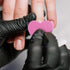 Ipetboom 100pcs Heart Shape Nail File Strips - Mini Buffer Block File for Toenails & Fingernails