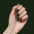 Vishine Gelpolish Professional UV LED Soak Off Varnish, Color Gel Nail Polish, Army Green (1436)