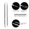 Pinkiou Blackhead Removers | 8-in-1 Acne Extractor Tool Kit for Face and Nose | Blemish Removal Skincare