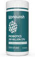UpNourish Probiotics, 60 Vegan Capsules - 200 Billion CFUs, 15 Strains, Prebiotics & Enzymes