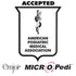 Pack 4 Emjoi Micro-Pedi Compatible SoftFLEX Technology Refill Rollers (Extra Coarse)