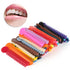 2080Pcs, 2 Bags, Braces Rubber Band, Dental Orthodontics Elastic Ligature Ties Multi Color Rubber Band (1040pcs/bag)