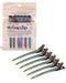 Kitsch Professional Alligator Clips for Hair Styling, 3.5" Aluminum Hair Sectioning Clips, Rust-Free, 6 Pcs