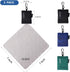 SEIBER Cloth,7 7 inch Bottom(3PCS,BKBlueGRN) Eyeglass Cleaning Microfiber x Glasses Cloth for Sunglasses,Laptops