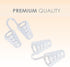 Nose Vent Sinus Relief Dilator (Pack of 12 Small Size) - Reusable Snoring Device for Peaceful Sleep by Mobi Lock