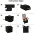COTOPHER 60pcs Small Gift Boxes, 2x2x2 inches Paper Favor Boxes with Ribbons for Wedding Favors
