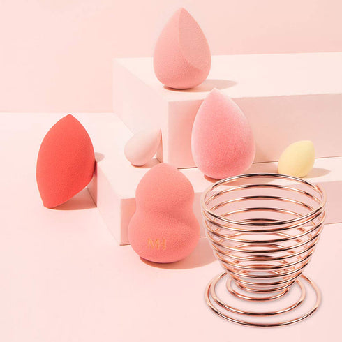 1 Pc Beauty Sponge Blender Holder, Makeup Sponge Drying Stand and Storage Rack for Egg Powder Puff Display