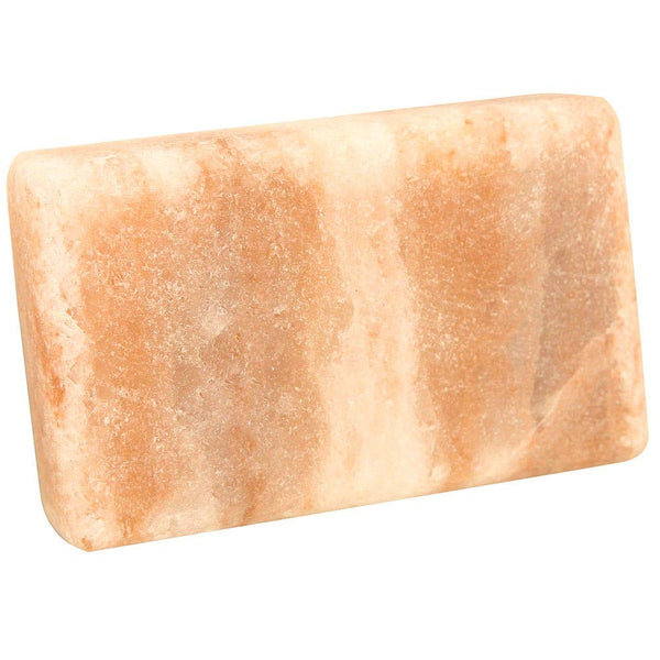 Rectangle Massage Stone, Pink Crystal Hand-Carved Stone for Massage Therapy, 2.25” W x 3.25” H x 1” D